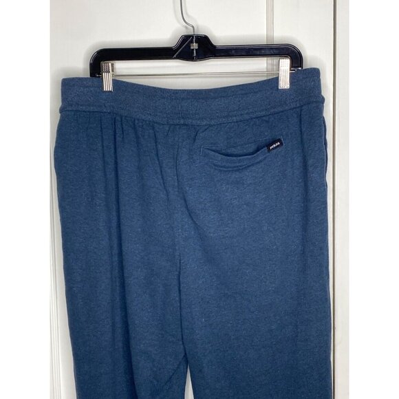 PrAna Cardiff Fleece Sweatpant Dark Sky Heather XL Soft Lining Blue Hemp - Picture 6 of 7